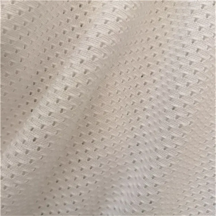 160gsm Single Side Pointelle Cotton Fabric 100%Cotton Pointelle Knitted Fabric
