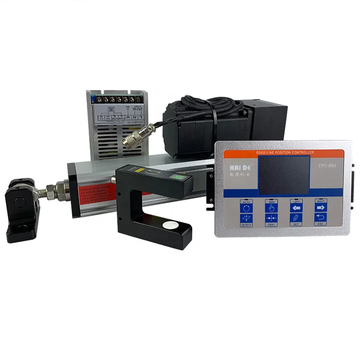 KAIDE Factory Outlet New Web Guiding Control Edge Position Controller System For Packaging Machine