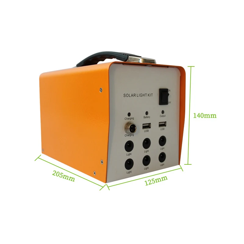 Hot Sale Universal Generating Household Generation Portable Solar Power Generator System45w 50w 60w For Home