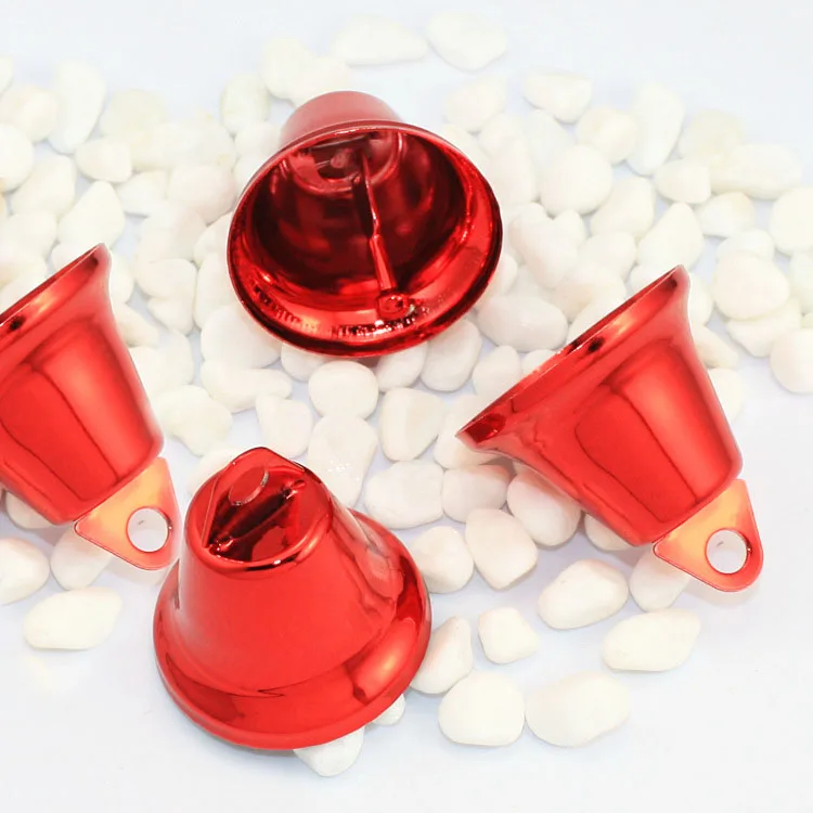 Декоративный подвесной металлический колокольчик в виде рождественской елки оптом