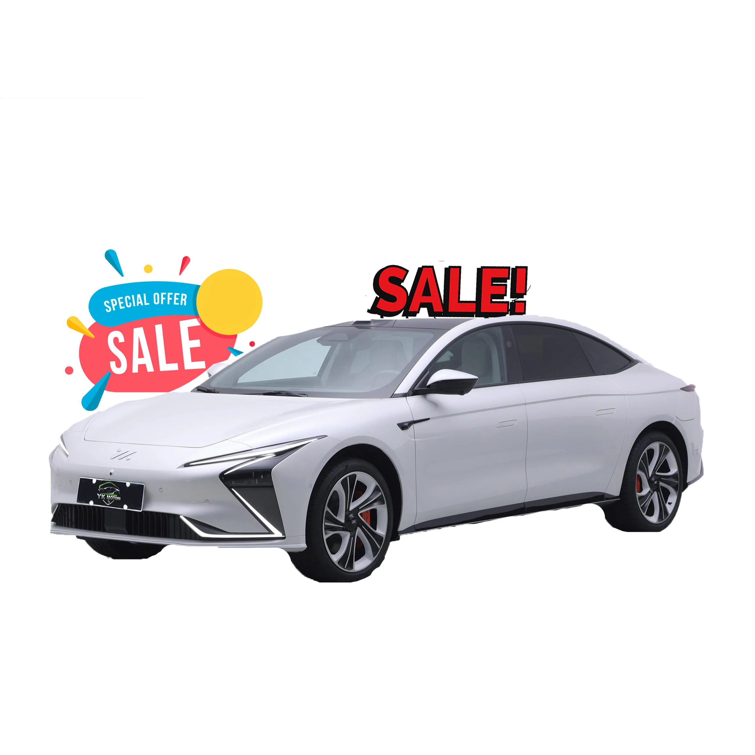New Design Electric Engine for Car Vehicle Zhiji l7 Electric Car ZhijiL7 2024 Snake Performance 4 Wheel Electric Vehicle