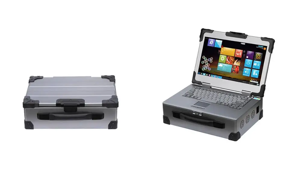 14 inch Fully Rugged Notebook computer not used Rugged industrial Laptop