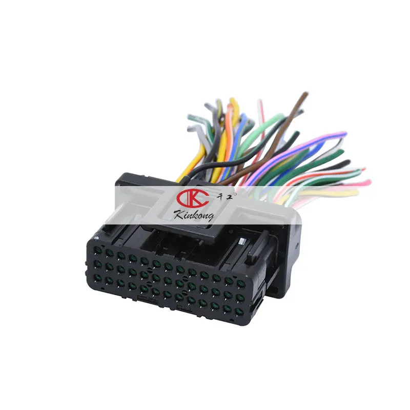 39 Pins Black Male Scooter ECU connector