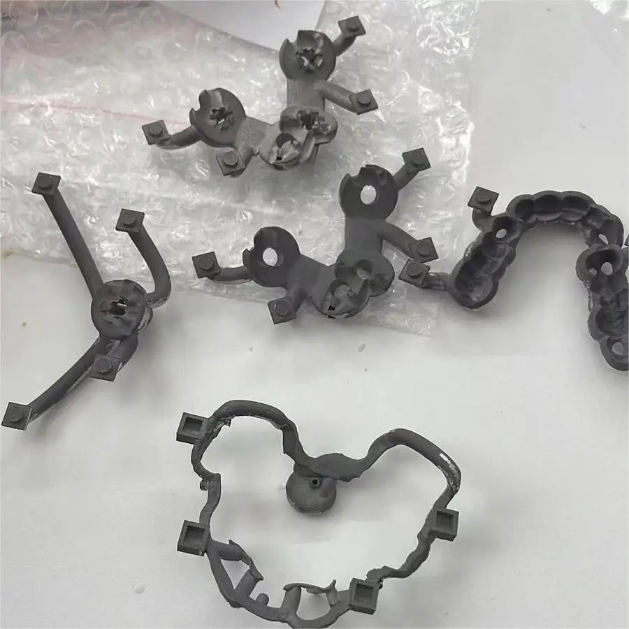 3D printing Cobalt chromium titanium metal stent frame printing dental design