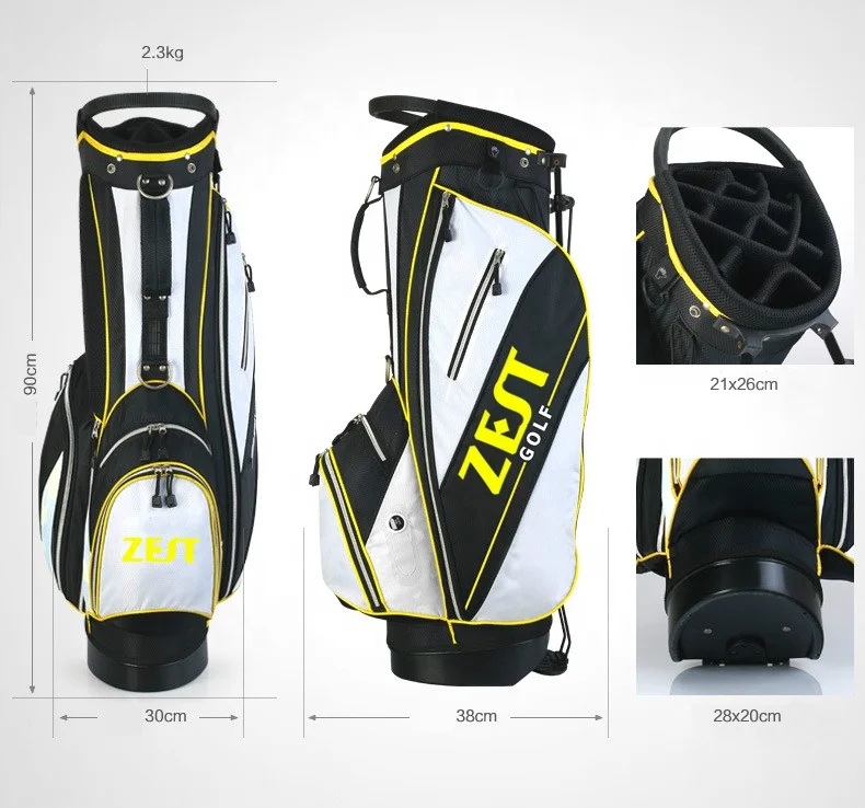 Blue custom golf stand bag Best selling golf bag for men with stand