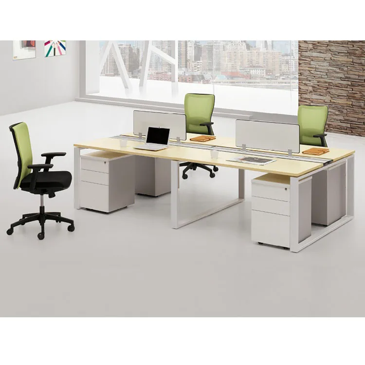 Modern Office Furniture Desk Workstation Open Space 2 4 6 Person Seater Office Work Station