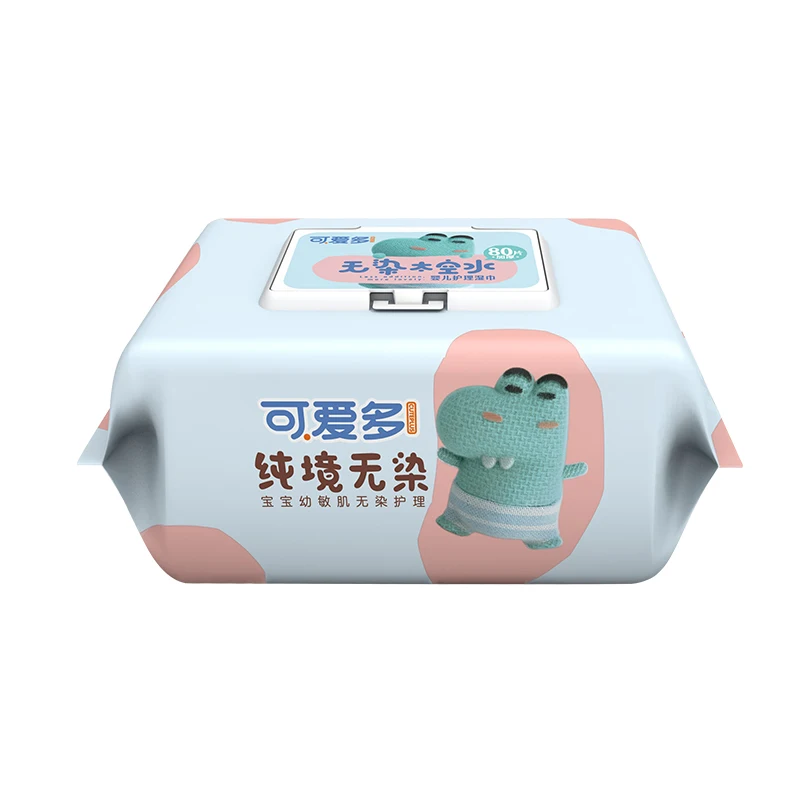 2024 Baby Wet Wipes Customization Soft Biodegradable Material Baby wipes
