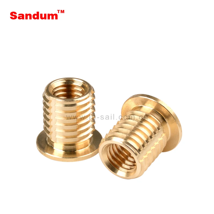 Self-Tapping Threaded Insert For Thermoplastics And Thermosetting Plastics