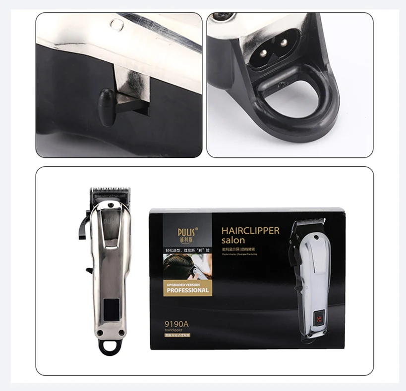BES-9190A High Performance Quality Hair Shaving Barber Salon Clipper Trimmer Electric Professional