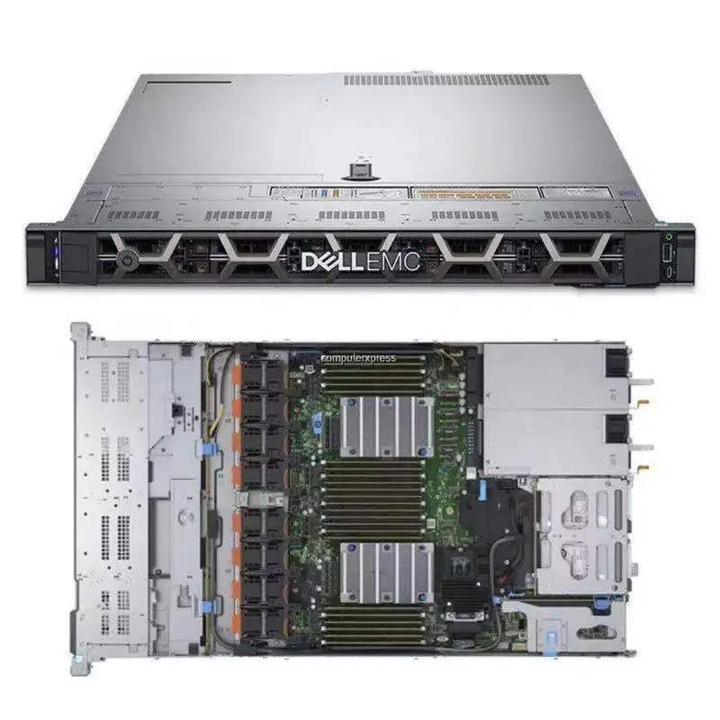 Горячая Распродажа dell rack r650 PERC H745 8*2 5 дюймов SAS SATA NVMe SSD сервер