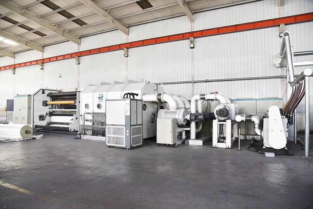 ALUMINUM COATER FOR THE PLASTIC FILM FILM