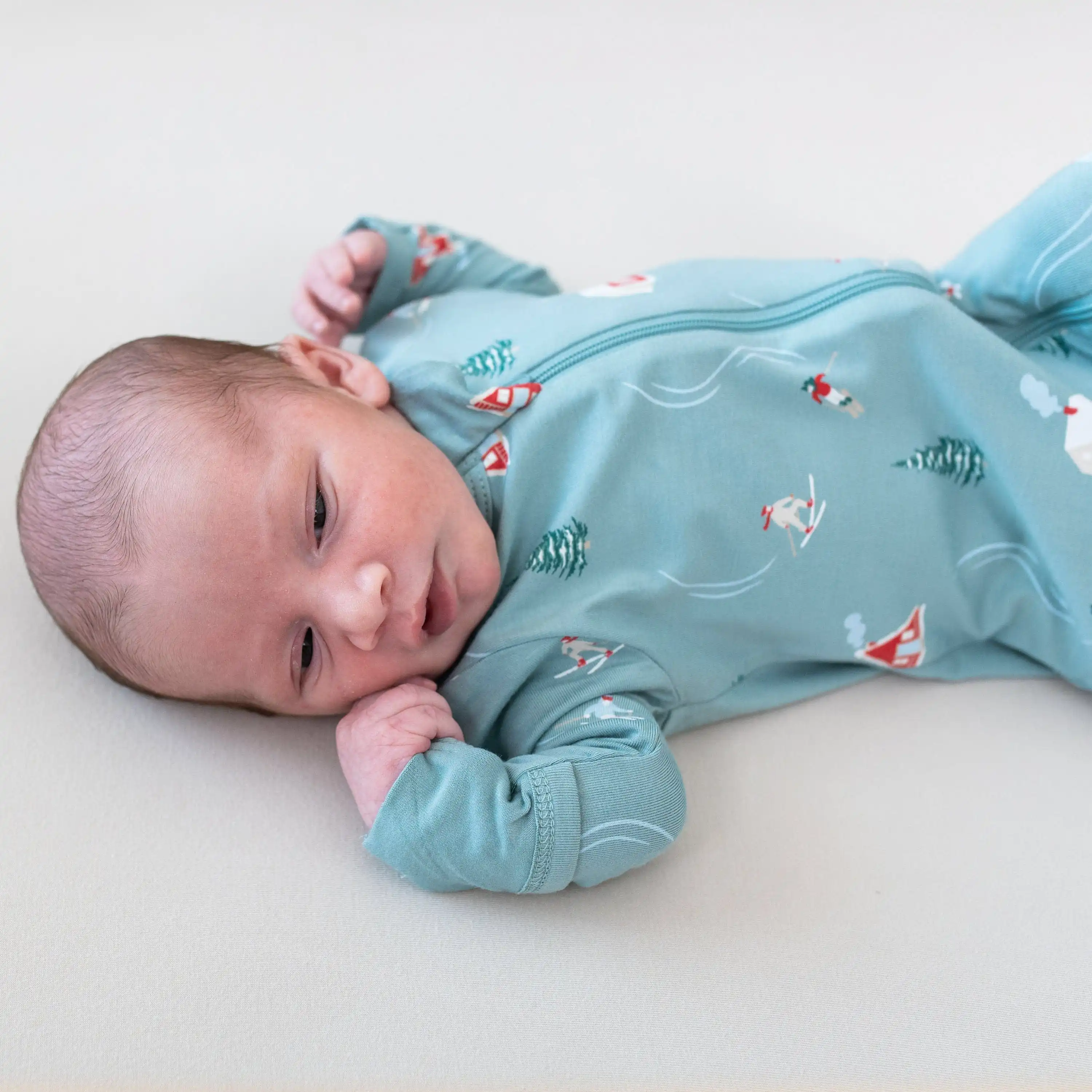 newborn 9 months spring long sleeve sleeper Clothes infant boy bamboo pajamas baby girl romper