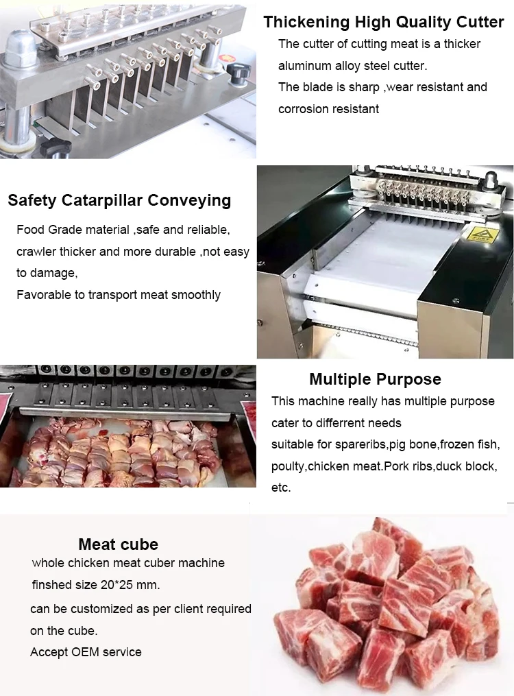 disk cutter blade poultry/ chicken cutting machine/pork skin cute cutting machine