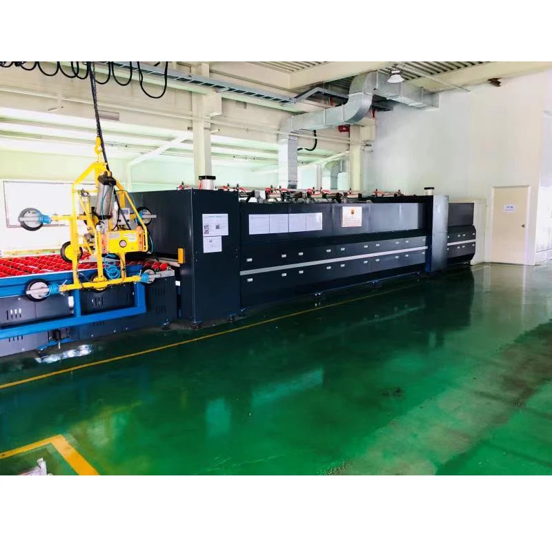 Full Automatic Flat Glass Laminating Line with air tank Autoclave System