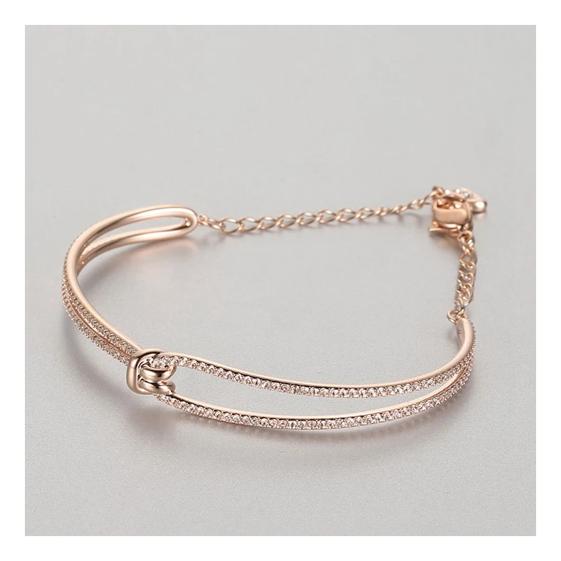 Розовое золото темперамент вера браслет, ювелирные изделия, не тускнеет манжета из нержавеющей стали