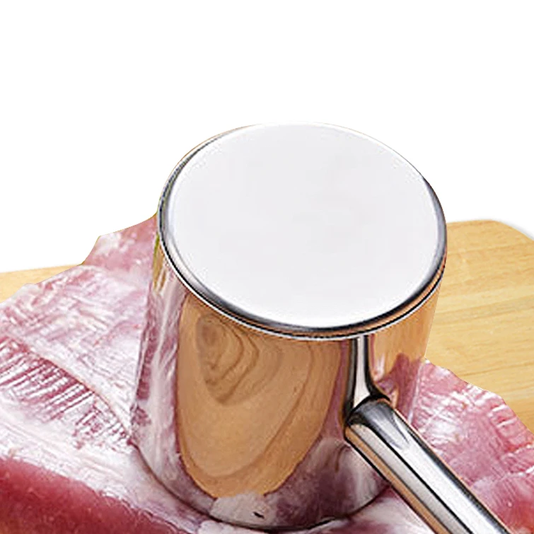 Unique kitchen accessories stainless steel kitchen tenderizing beef softe meat tenderising hammers kitchen utensils meat hammer