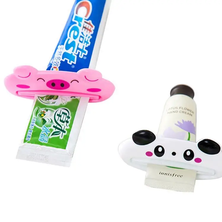 Home Bathroom Animal Easy Toothpaste Dispenser Plastic Tooth Paste Tube Squeezer Toothpaste Holder Squeezer Premium quality