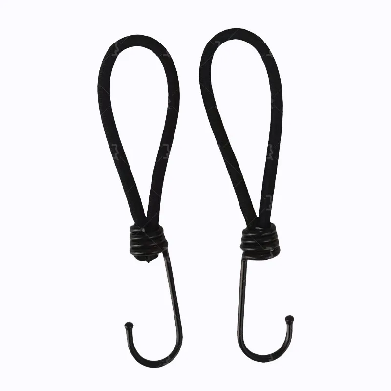 Factory Customized Multi-functional mini rope hook Elastic Rope Luggage Rope Mini Hook Fixed elastic small tie