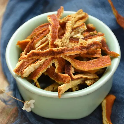 hot sale Chinese Traditional Sliced Orange dried tangerine peel healthy and herbal CHEN PI