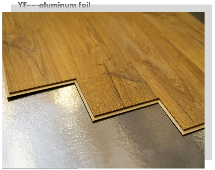 underfloor heating soundproof roof heat resistant foam rubber attic foil insulation  5*5 plastic foil