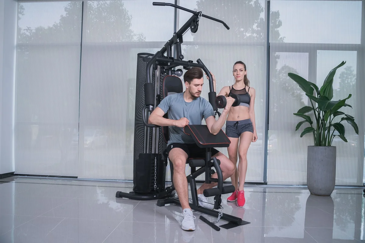 sports 2023 weight training gym equipment machine mutli function station
