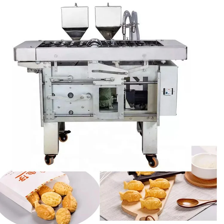 South Korean Trade Automatic Gas Fish Mold Deli Manjoo Custard Make Walnut Moshi Delimanjoo Manju Cake Taiyaki Machine