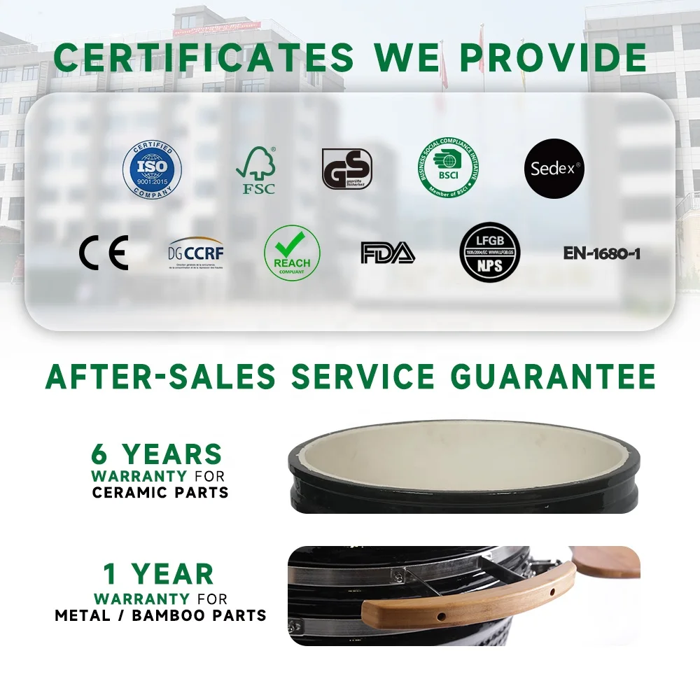 SEB KAMADO 26 inch big Drawing Charcoal Outdoor Kitchen Grill Barbecue Ceram Ceramic Kamado Bbq Barbique