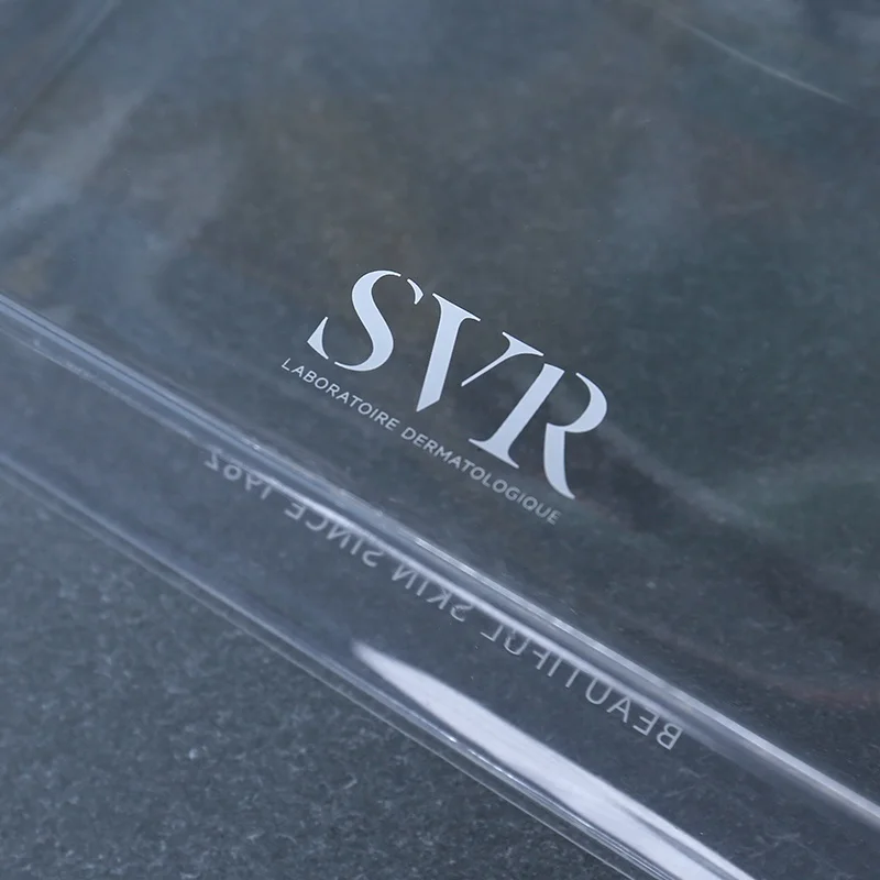 Clear Waterproof mobile phone TPU leather duffle traveling bag for cosmetic or phone