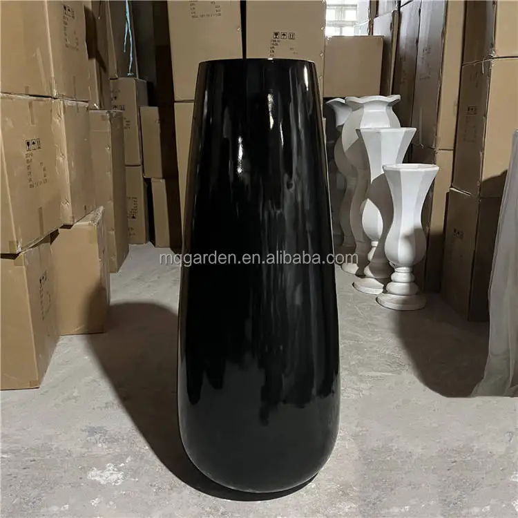 Custom Nordic ins modern decorative planter, home accessories decoration vase set, big tall planter flower pot vases