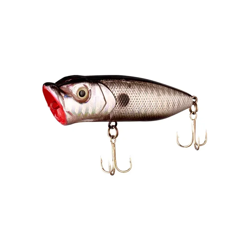 Palmer 12g 75mm top water fishing popper lure hard plastic floating popper fishing lures