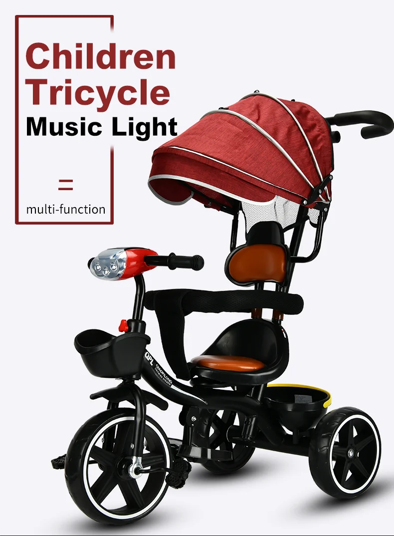 New baby stroller tricycle for kids 1-6years old child/Children tricycle   of stroller  toy car
