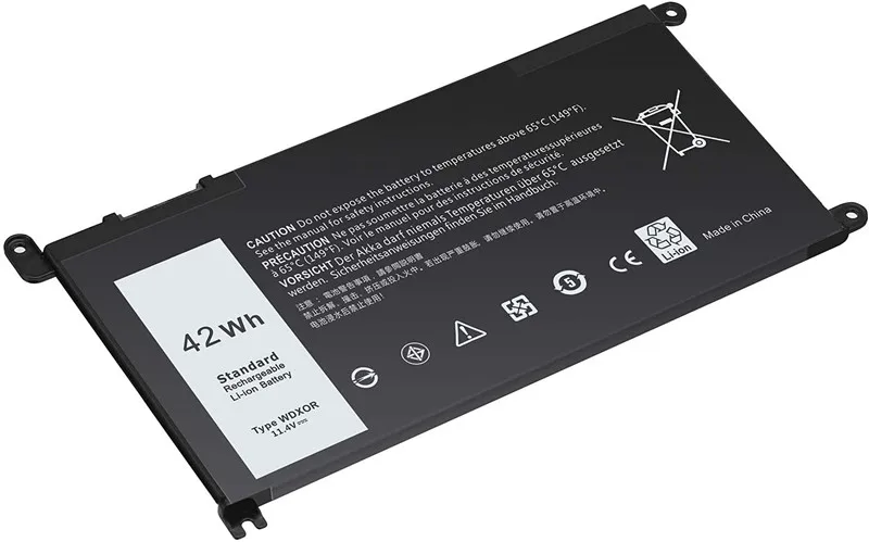  Универсальный Аккумулятор для ноутбука Dell WDX0R 0WDX0R 3CRH3 P69G001 T2JX4 C4HCW 0C4HCW
