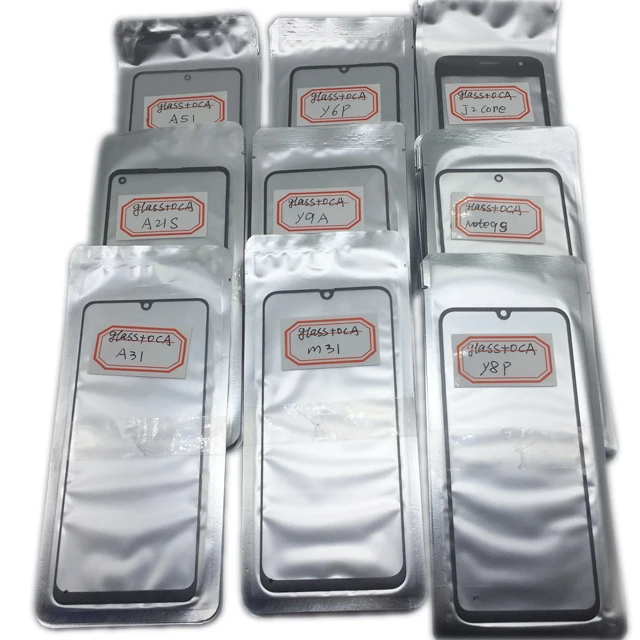 Top Sale Made In China Glass Cover Lens With Oca Screen Lens For Samsung A11  A20 A20S  A21  A21S  A30