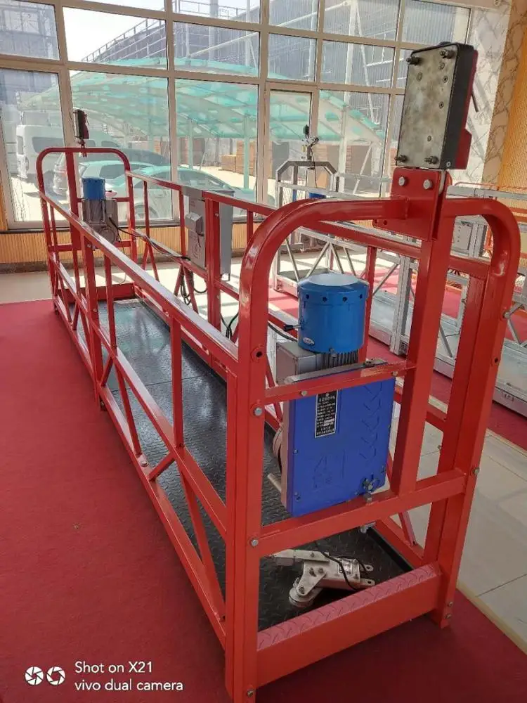 Modern Industrial ZLP800 Suspended Platform Electric Suspended Aerial Work Lift Hanging Basket Outdoor Construction