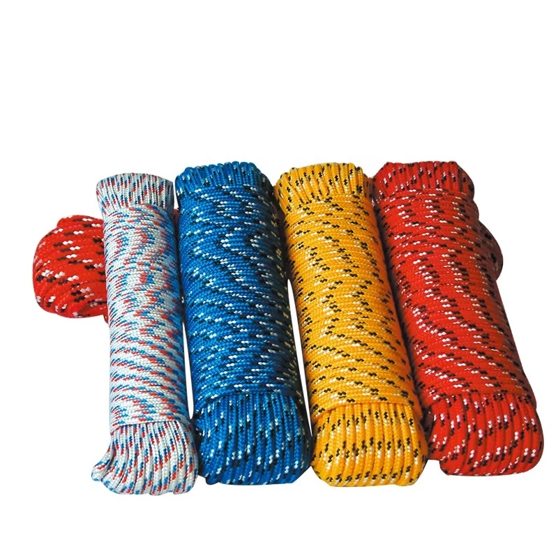 (JL Rope) Tree climbing rope 10mm 12mm Rock climbing para cord rope for outdoor adventure