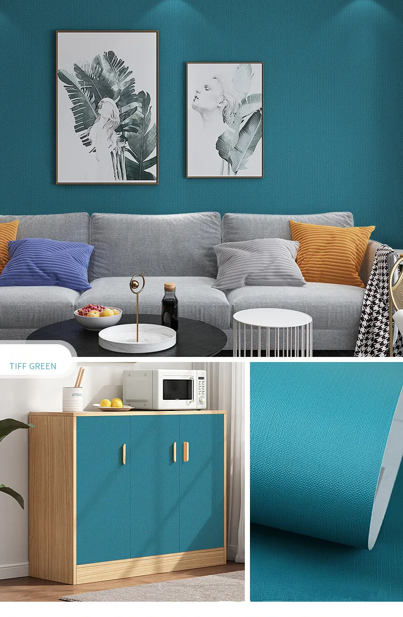 Self-adhesive wallpaper moisture-proof and waterproof wallpaper bedroom background wall desktop wardrobe decoration