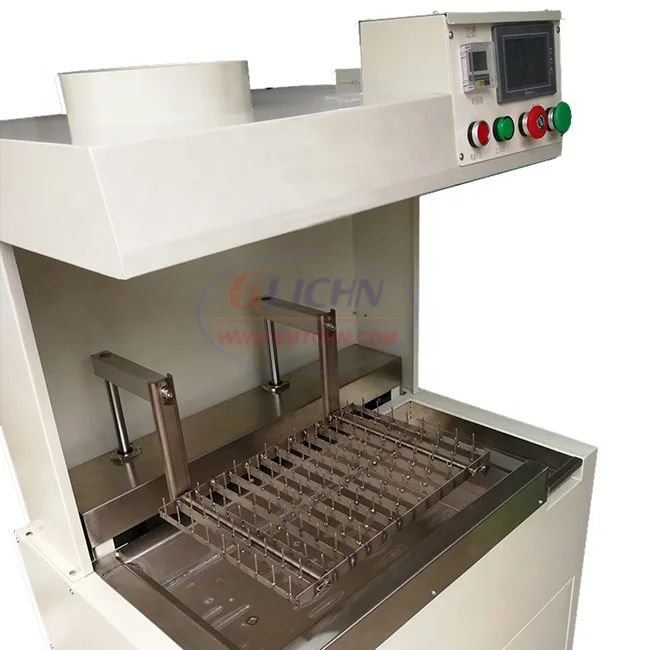 Semi-auto pcb dip soldering machine/Touch screen control/dip soldering machine