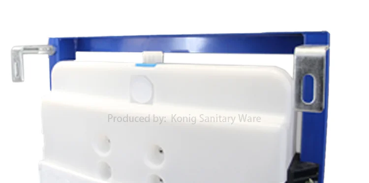NEW! 7.5L HDPE Plastic Dual Flush Concealed Cistern tank with Metal Frame for Wall Hung WC Toilet Bathroom Accessories