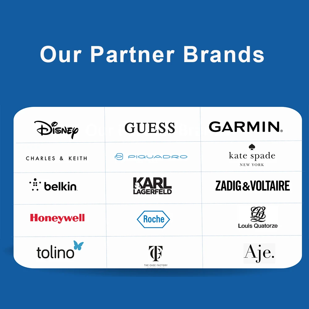 Customized Logo & text Travel Digital Bag Cable Charger Organizer Classification Separated Storage Travel Accessories Leather