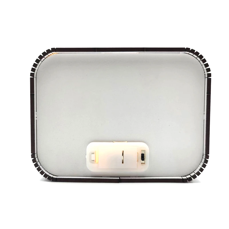 Custom Animal Series 3d Pattern Wooden Night Light LED Lighting Square Wood Carved Crafts Kids Gifts Desk Lamp Atmosphere Light