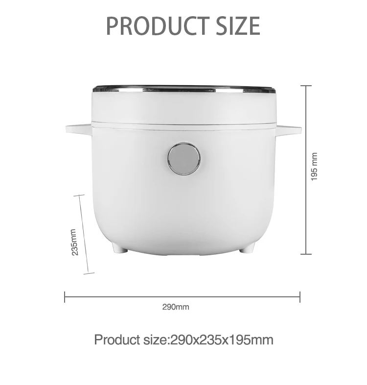 Мини-рисоварка детская 2022 л компактная Кухонная техника рисоварка может использоваться в машине и дома мини-рисоварка со скидкой