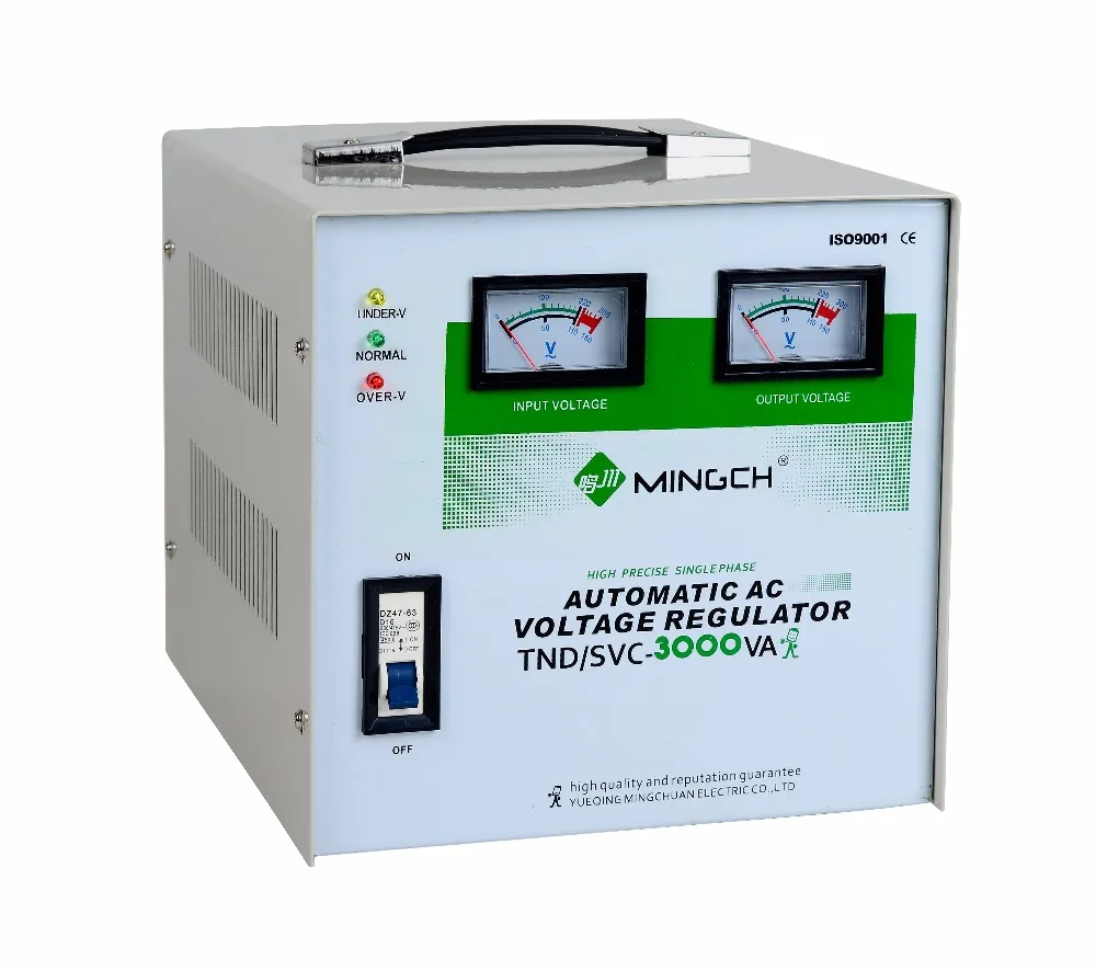MINGCH Single phase automatic voltage stabilizers TND/SVC 3KVA 5KVA 10KVA 15KVA 20KVA Voltage stabilizer