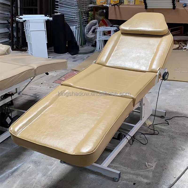 Kingshadow Wholesale Adjustable Hydraulic Electric Facial Massage Bed for Beauty Salons Commercial Use