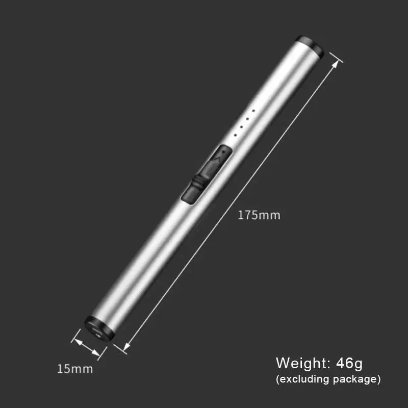 Delivery fast Led display tea light candles windproof arc luxury candle lighter