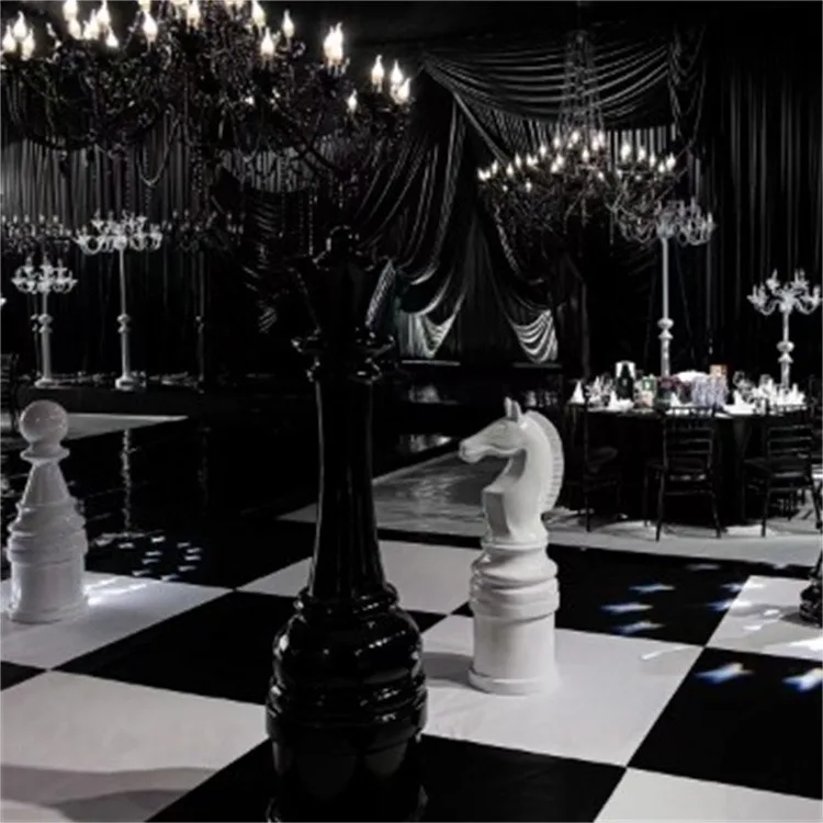 Resin Crafts Gifts International Chess Props For Cloth Window Display Visual Display Props