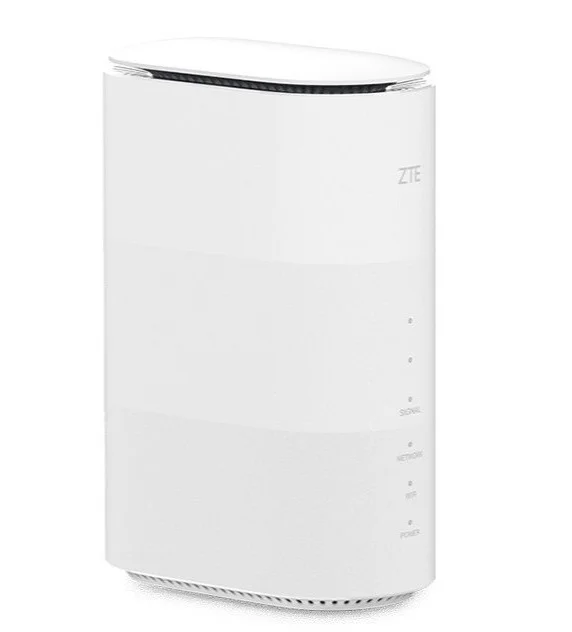 ZTE 5G CPE MC801A Sub6G Крытый CPE SDX55 + QCA6391 Wi-Fi6 технологии 2*2 MIMO,AZ1800 НСА и SA 5G из хлорированного полиэтилена