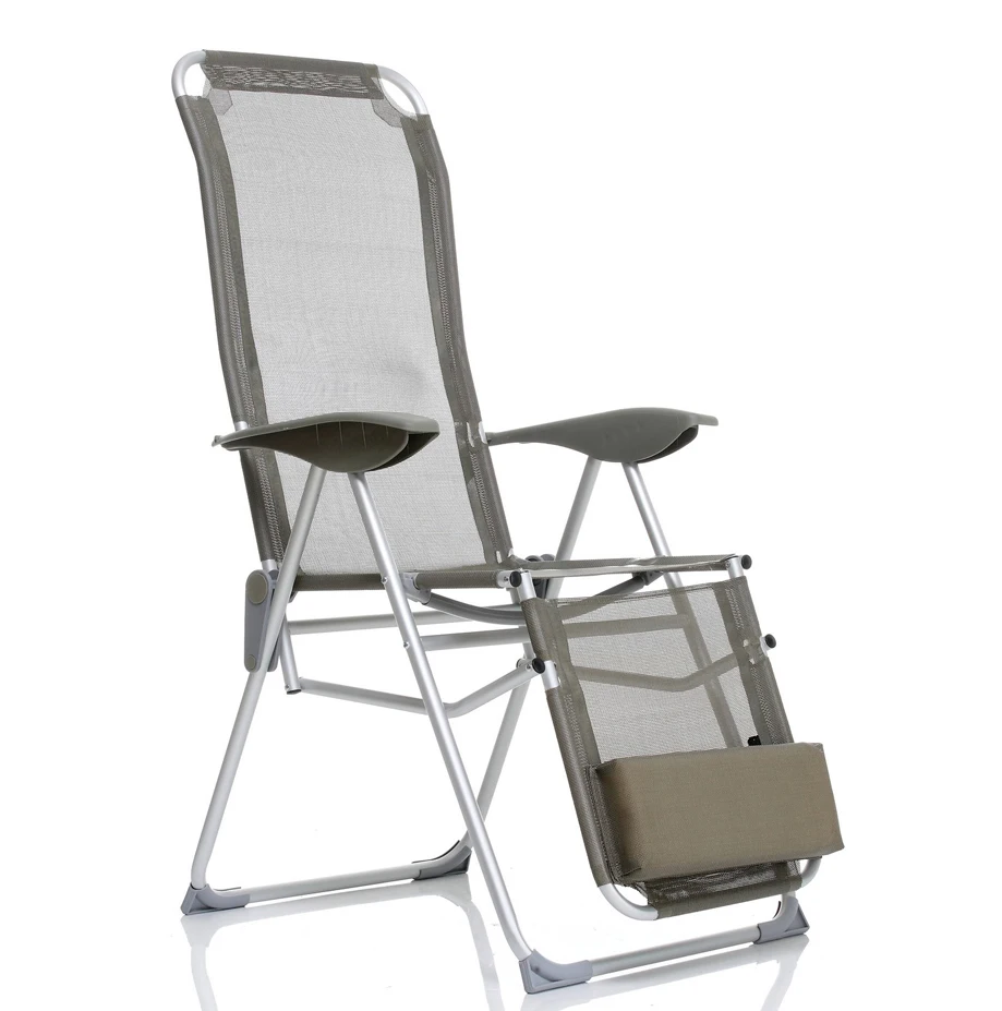 outdoor folding cushioned camping beach chairs with mesh