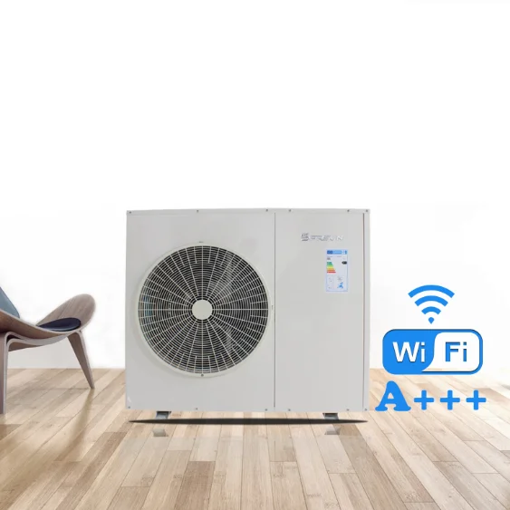SPRSUN heat pump water heater, heating in winter and cooling in summer, with A+++ ERP