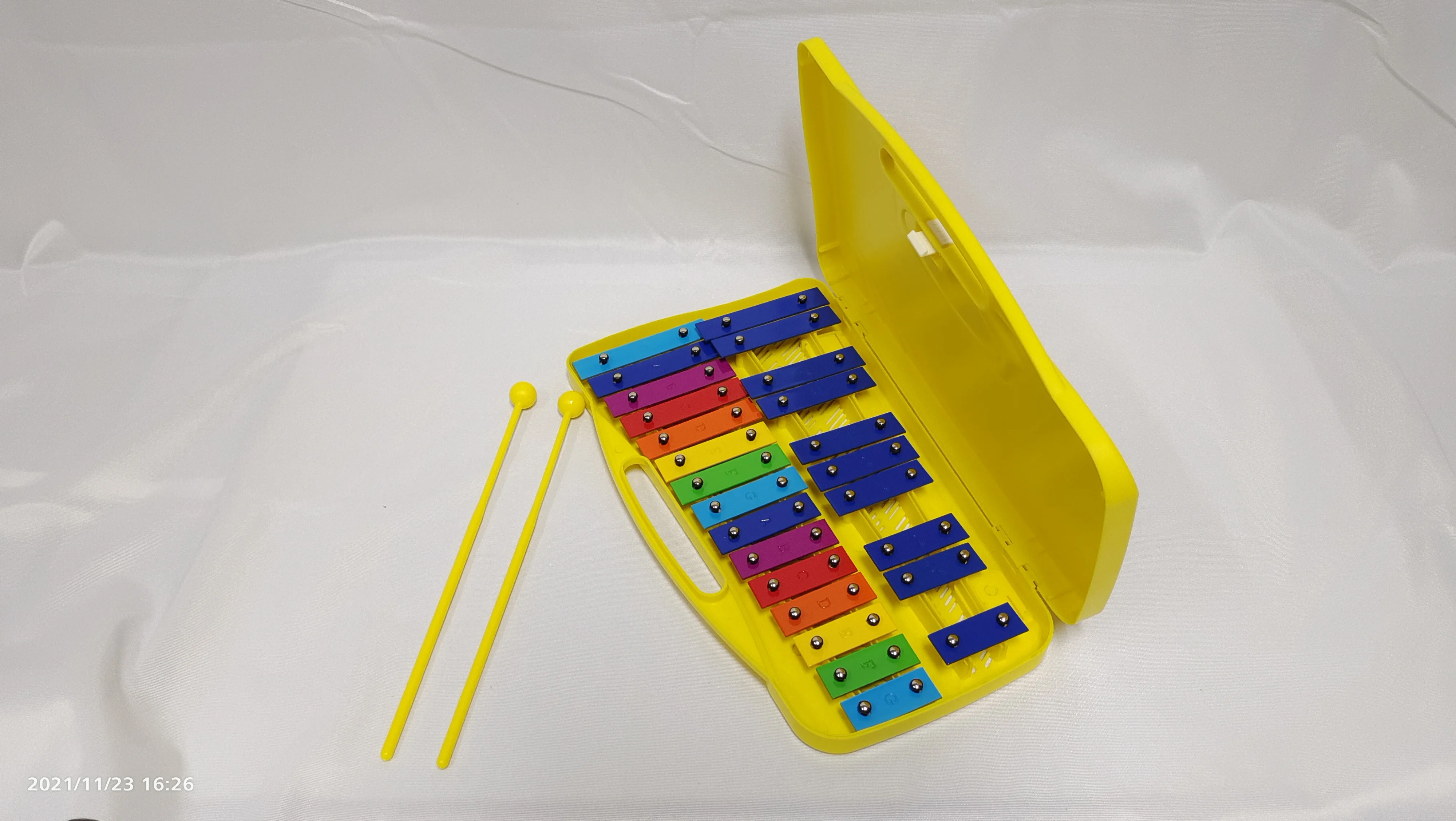 Kids Toys Private Design Yellow 25 Notes Glockenspiel Musical Instrument