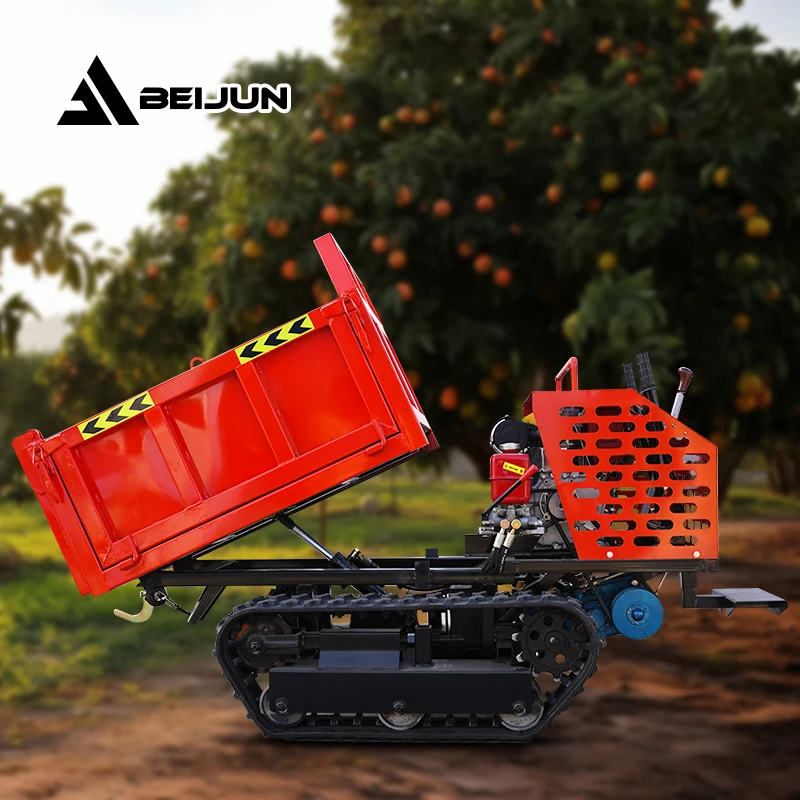 Crawler Dumper vehicle small agricultural ivy all-terrain mountain orchard truck diesel four unlike climbing king